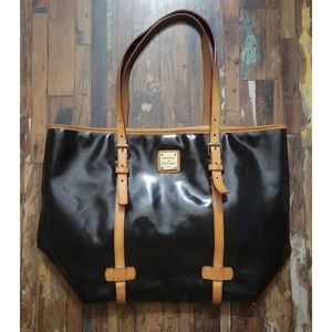 Dooney & Bourke Patent Leather Tote Bag